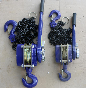 手柄末端的橡膠在手扳葫蘆的實操中有何用