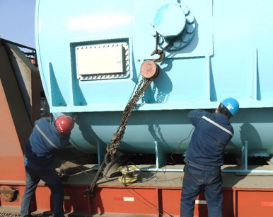 手拉葫蘆為汽輪發(fā)電機(jī)定子的運(yùn)輸保駕護(hù)航