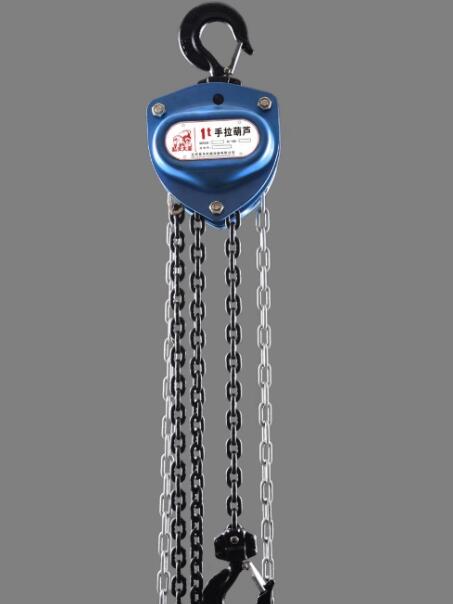 過濾機組裝手拉葫蘆的使用